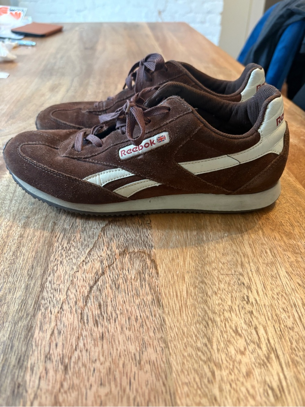 Reebok Classic Women’s Brown Suede Sneakers